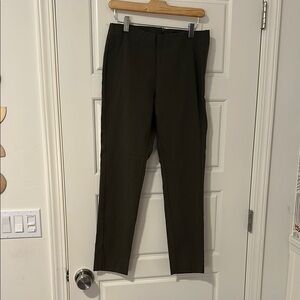 Who What Wear Green Chinos Straight-Leg Pants